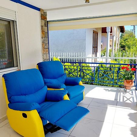 Villa Blue House Nea Kallikrateia 外观 照片