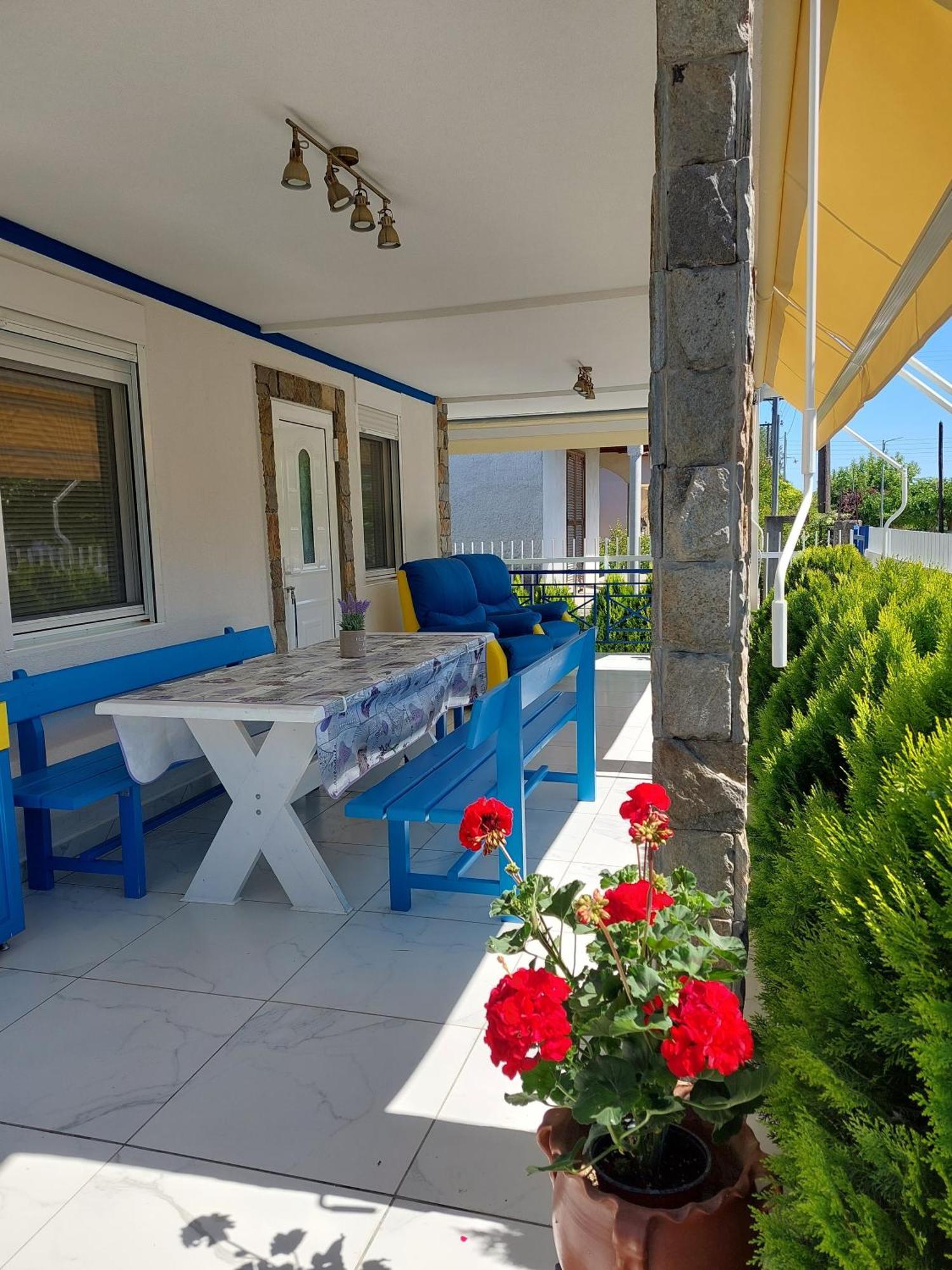 Villa Blue House Nea Kallikrateia 外观 照片